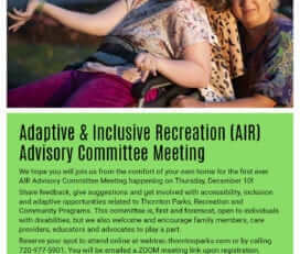 Thornton Adaptive & Inclusive Recreation (AIR) Program