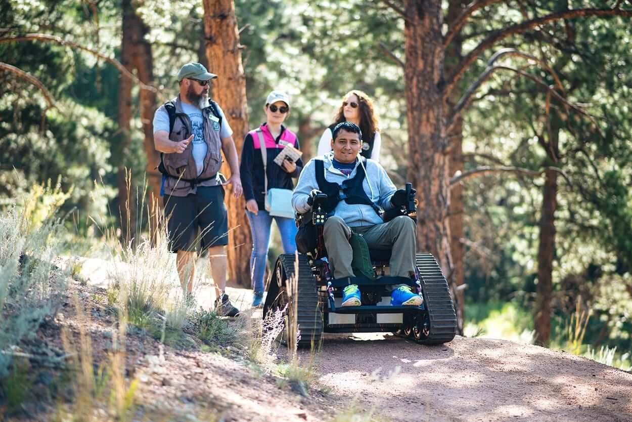 Track Chair Hiking Program Staunton State Park